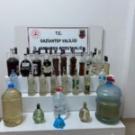 Gaziantep'te 140 litre sahte alkol ele geçirildi