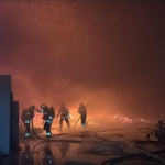 Gaziantep'te ambalaj fabrikasında çıkan yangına müdahale ediliyor 4 Gaziantep'te ambalaj fabrikasında çıkan yangına müdahale ediliyor