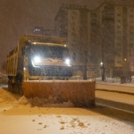 Gaziantep'te karla mücadele çalışmaları sürüyor