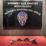 Gaziantep'te silah kaçakçılığı operasyonunda 2 şüpheli yakalandı