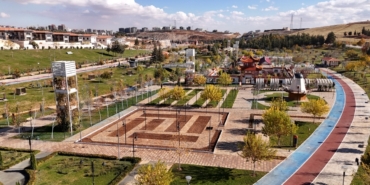 Gaziantep'teki Galle Park, "Yeşil Bayrak Ödülü"ne layık görüldü