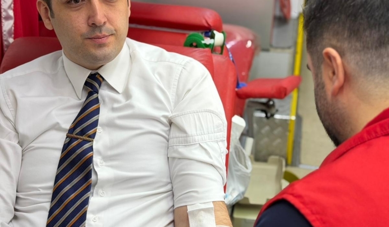 İslahiye Adliyesi’nde kan bağışı kampanyası düzenlendi