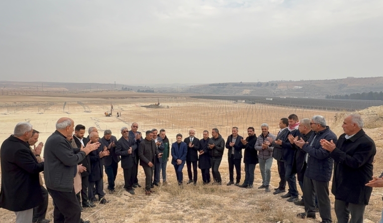 Milletvekili Şahin, Nizip'te incelemelerde bulundu