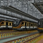 Yerli ve milli tren setinin 6'ncısı Gaziantep'e geldi