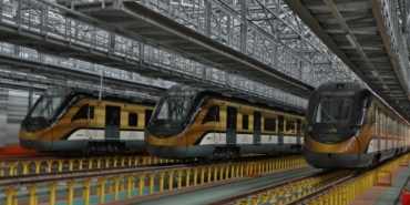 Yerli ve milli tren setinin 6'ncısı Gaziantep'e geldi