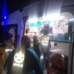 Diyarbakır'da yeni doğum yapan anne ile bebeği UMKE tarafından hastaneye ulaştırıldı