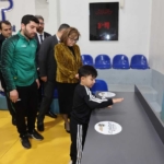 Gaziantep Büyükşehir Belediye Başkanı Şahin, Yetenek Kaşifi Projesi'nin testlerine katıldı