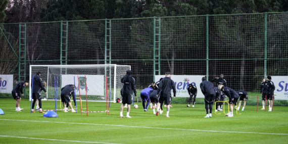 Gaziantep FK, devre arası kamp çalışmalarını Antalya'da sürdürdü