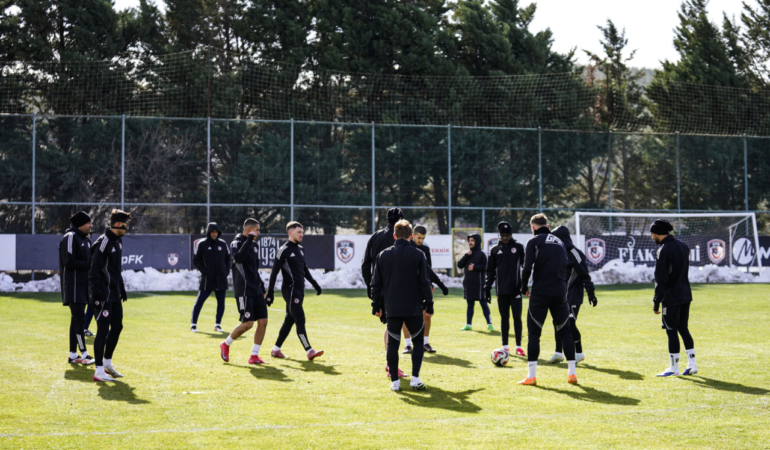 Gaziantep FK, Galatasaray maçının hazırlıklarına başladı