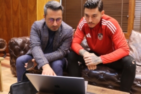 Gaziantep FK'li futbolcular, AA'nın "Yılın Kareleri" oylamasına katıldı