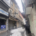 Gaziantep'te iş yerinde çıkan yangında 6 kişi dumandan etkilendi