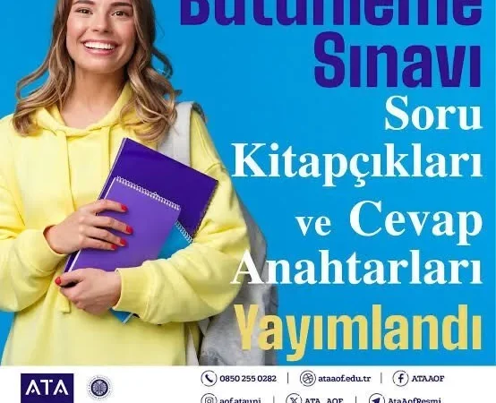Atatürk Üniversitesi Açık ve Uzaktan Öğretim Fakültesi Bütünleme Sınavı Soru ve Cevapları Erişime Açıldı 3 21b263e6-4583-41ef-bca8-3a2bab70f3d6