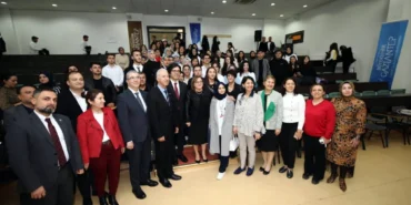 BAŞKAN ŞAHİN, GAÜN SAĞLIK BİLİMLERİ FAKÜLTESİ ÖĞRENCİLERİYLE BULUŞTU - (9)