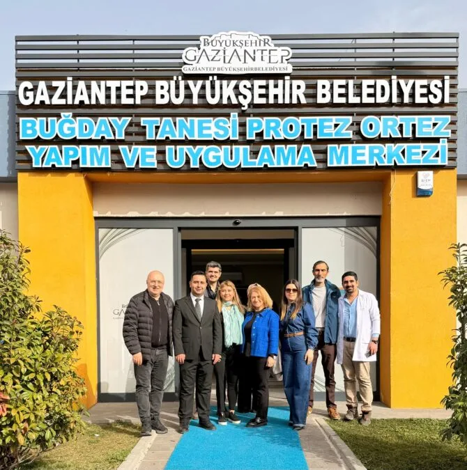 BÜYÜKŞEHİR’DEN EĞİTİMDEN SPORA DOLU DOLU BİR HAFTA 3 BUGDAY TANESI PROTEZ ORTEZ YAPIM VE UYGULAMA MERKEZINE ZIYARET