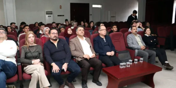 GAÜN’DE “ORTA TOROSLAR’DA TARİH ÖNCESİ KÜLTÜREL İZLER” SEMİNERİ DÜZENLENDİ - (2)