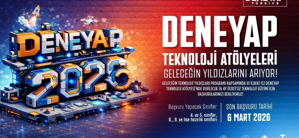 DENEYAP Teknoloji Atölyeleri Geleceğin Teknoloji Yıldızlarını Arıyor! 9 HBlpLwGXoAALM2v