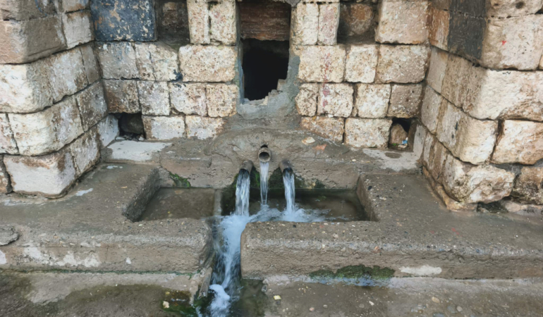 Araban'da yağışların ardından iki tarihi çeşmede su yeniden aktı 33 Araban'da yağışların ardından iki tarihi çeşmede su yeniden aktı