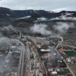 Atatürk Viyadüğü'nde sis etkili oldu