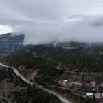 Atatürk Viyadüğü'nde sis etkili oldu