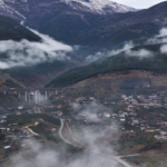 Atatürk Viyadüğü'nde sis etkili oldu