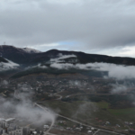 Atatürk Viyadüğü'nde sis etkili oldu