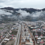 Atatürk Viyadüğü'nde sis etkili oldu