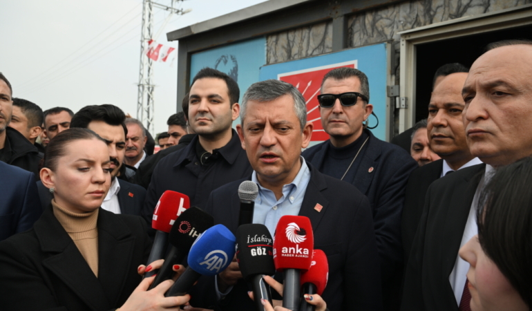 CHP Genel Başkanı Özgür Özel, Gaziantep'te konuştu: