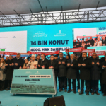 Cumhurbaşkanı Yardımcısı Yılmaz, Gaziantep'te konut kura çekilişi töreninde konuştu: