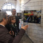 Gaziantep'te, Anadolu Ajansının deprem fotoğraflarının yer aldığı sergi açıldı
