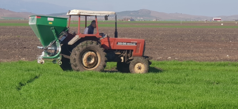 Gaziantep'te çiftçilerde gübreleme telaşı başladı 6 Gaziantep'te çiftçilerde gübreleme telaşı başladı
