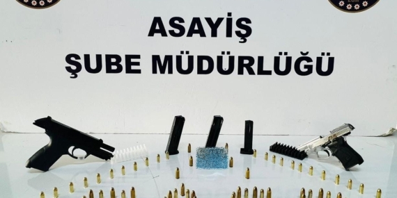 Gaziantep'te silah kaçakçılığı operasyonunda 1 şüpheli yakalandı