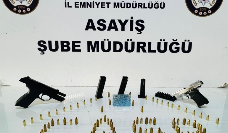 Gaziantep'te silah kaçakçılığı operasyonunda 1 şüpheli yakalandı