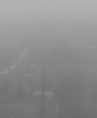 Gaziantep'te sis etkili oldu