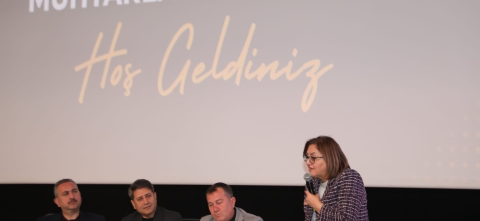 Nizip'te muhtarlar toplantısı gerçekleştirildi