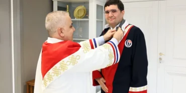 GAÜN’DE AHMET ULUŞAN’A PROFESÖRLÜK ROZETİ TAKDİM EDİLDİ-1