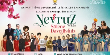 NEVRUZ ATEŞİ GAZİANTEP’TE YAKILACAK (1)