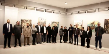 RESSAM BÜNYAMİN AĞBAL SANKO SANAT GALERİSİ'NDE SERGİ AÇTI (2)