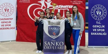 SANKO OKULLARI ÖĞRENCİLERİNİN JİMNASTİK BAŞARISI