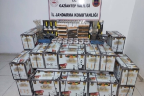Gaziantep'te 13 bin 680 kaçak makaron ele geçirildi