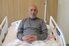 Gaziantep'te inme geçiren hasta erken müdahaleyle hayata tutundu