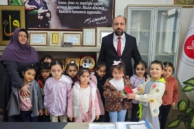 İslahiye'de miniklerden Gazze'ye destek
