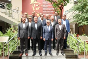 MEMUR-SEN GENEL BAŞKANI ALİ YALÇIN’DAN REKTÖR DOĞAN’A ZİYARET-2