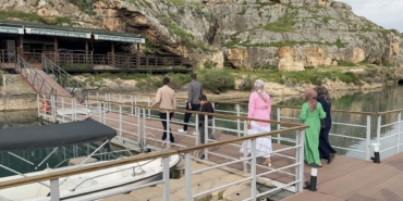 Adıyaman'daki Kızılin Kanyonu'nda hafta sonu yoğunluğu yaşanıyor