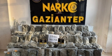 Gaziantep'te düzenlenen uyuşturucu operasyonunda 1 zanlı tutuklandı