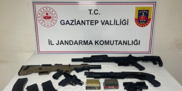 Gaziantep'te silah kaçakçılığı operasyonunda 19 şüpheli yakalandı