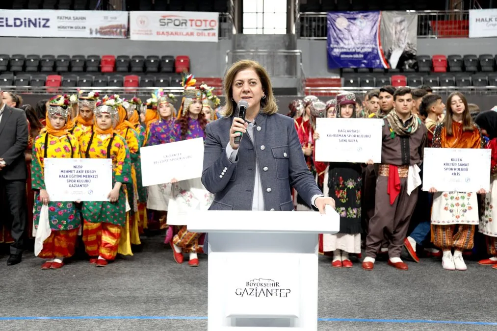 Gaziantep’te Halk Oyunları Bölge Şampiyonası Coşkusu 4 88009