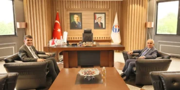 KİLİS VALİSİ ÖMER KALAYLI’DAN REKTÖR PROF_ DR_ SAİT MESUT DOĞAN’A ZİYARET