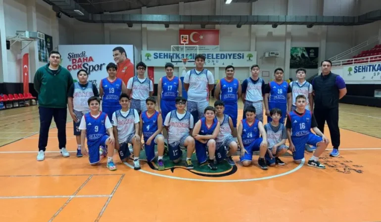 SANKO OKULLARI BASKETBOLDA ŞAMPİYON OLDU