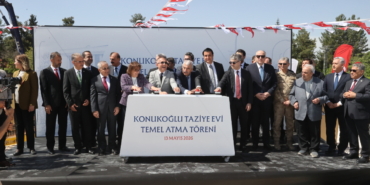 Gaziantep'te yapılacak taziye evinin temeli atıldı