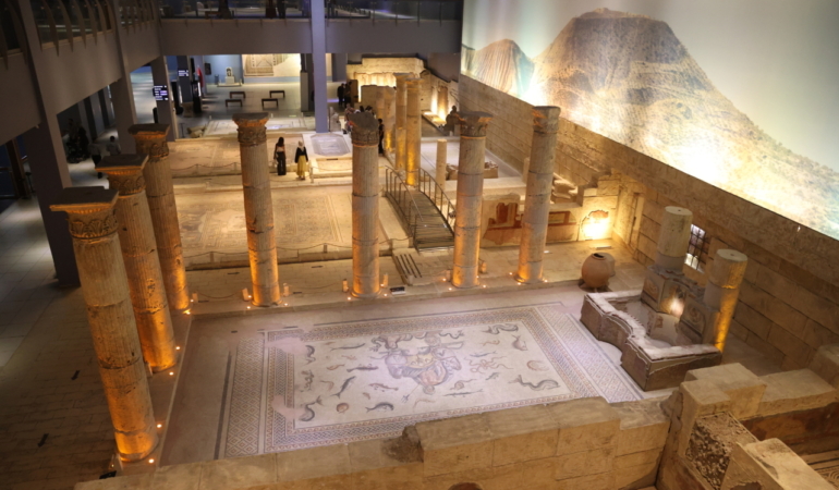 Zeugma Mozaik Müzesi bayram tatilinde 49 bin 733 ziyaretçiyi ağırladı